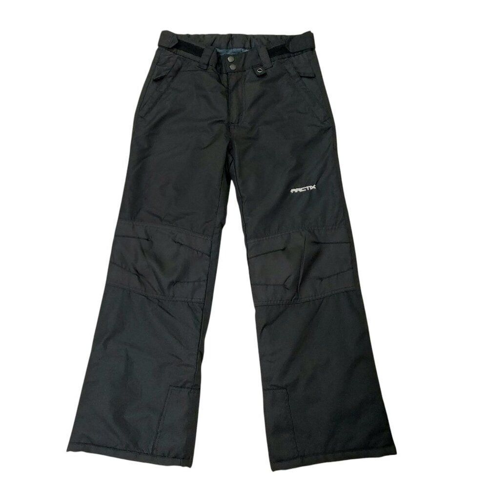 Arctix A6 Ski Snow Pants Youth Large 14/16 Black Insulated Outdoor Snowboarding